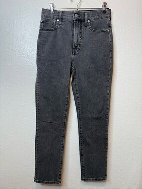 Madewell The Perfect Vintage Jeans In Vintage Black Size 24 Classic Grunge Emo